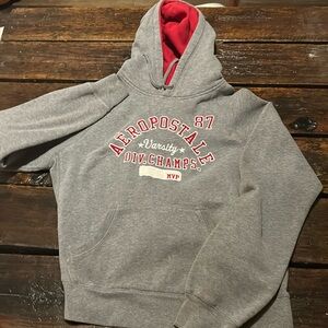 Grey and red Aeropostale Varsity Div.Champs, XL in Men’s